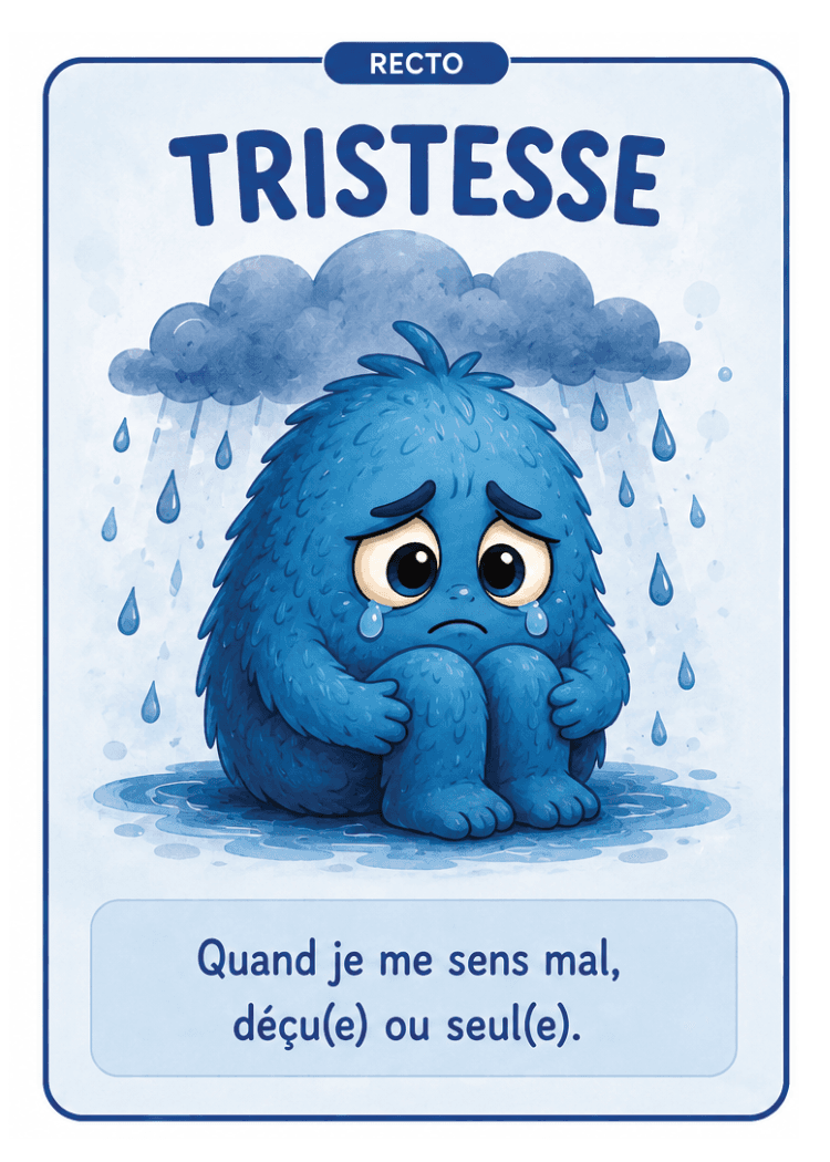 Carte Tristesse